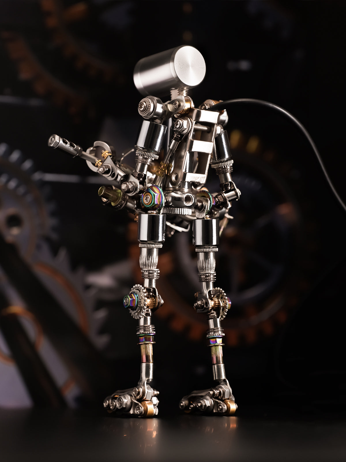 3D Metal Terminator M Model | Premium DIY Assembly Collectible