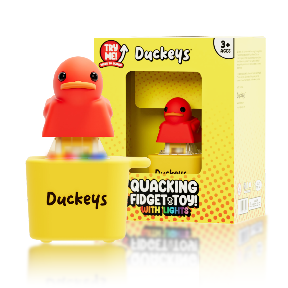 Fun Quacking Fidget Toy | Anti-Anxiety Sensory Toy