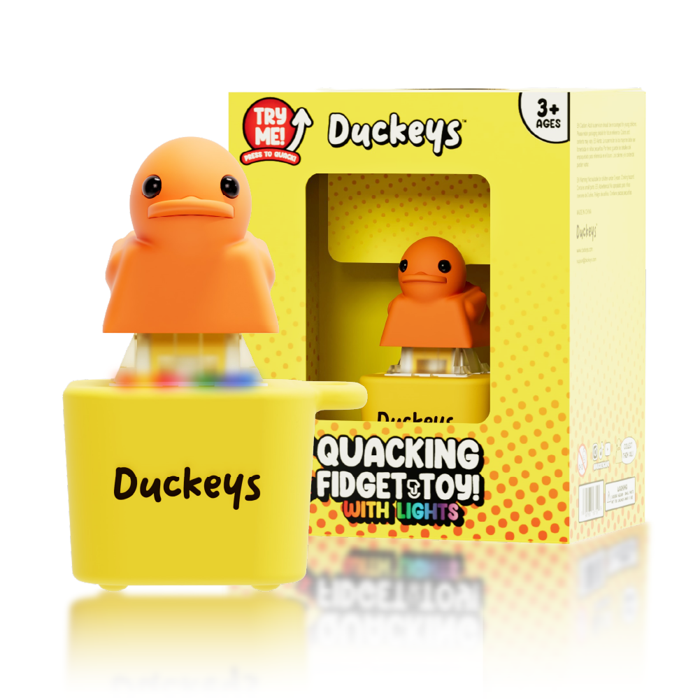 Fun Quacking Fidget Toy | Anti-Anxiety Sensory Toy