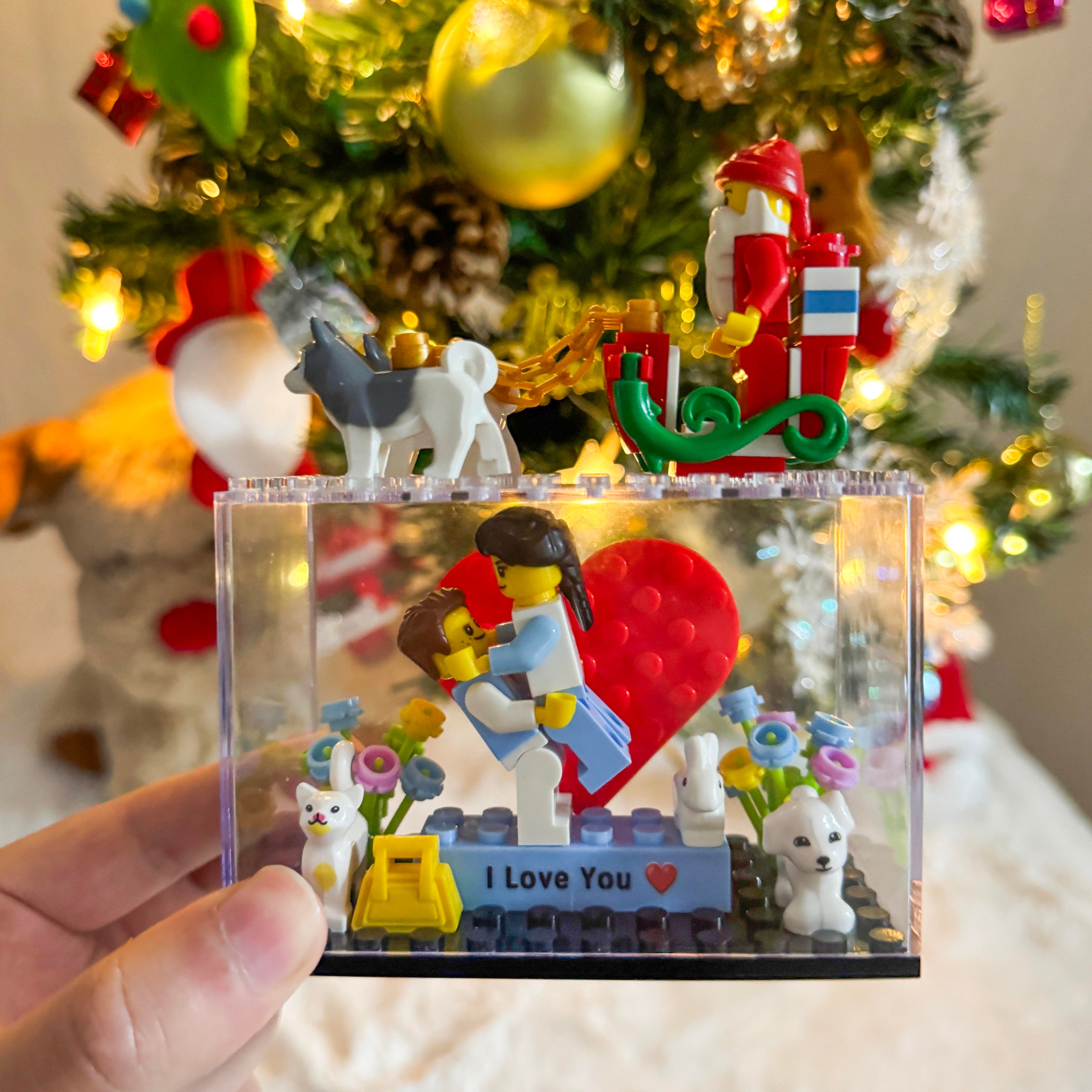 ersonalized Custom Couple Mini Brick Figures | Romantic Gift Set