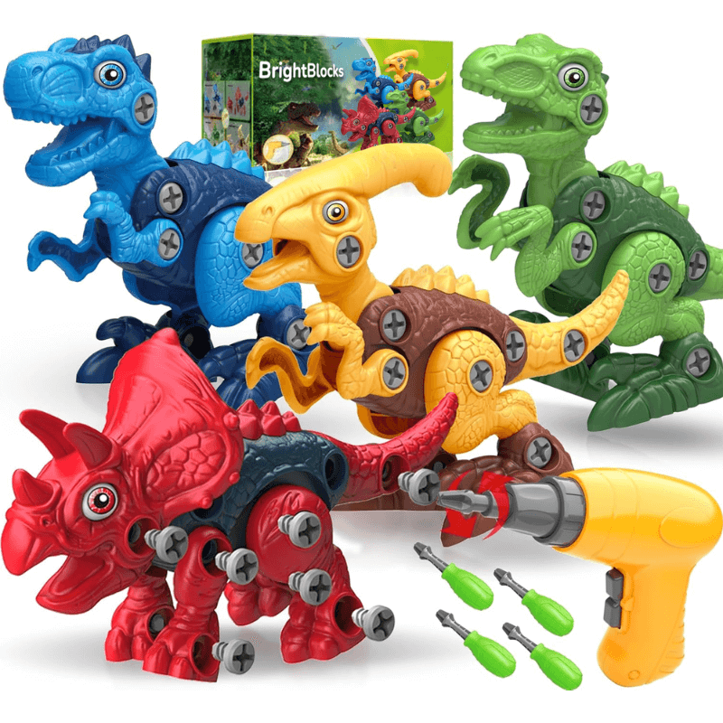 Dinosaur Building Toy Set | Kids Educational Blocks
