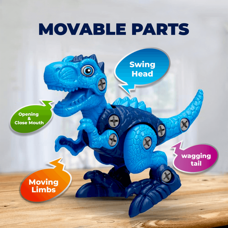 Dinosaur Building Toy Set | Kids Educational Blocks